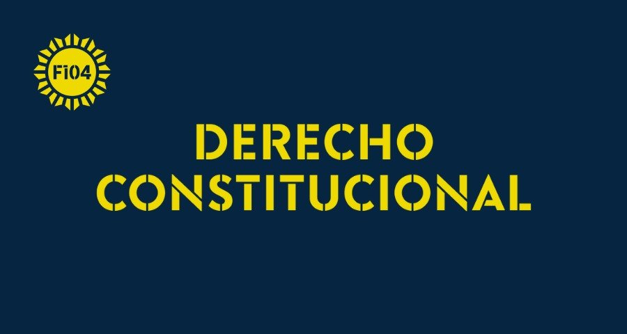 DERECHO CONSTITUCIONAL - TEMA 10